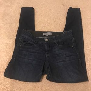 Wit and wisdom skinny jeans, size 2